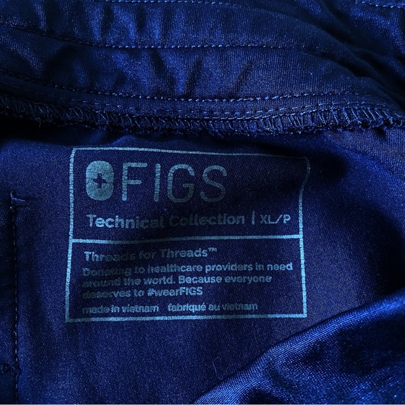 Figs, Technical Collection, Zamora Cargo Scrub Pants XL navy blue - Picture 6 of 7